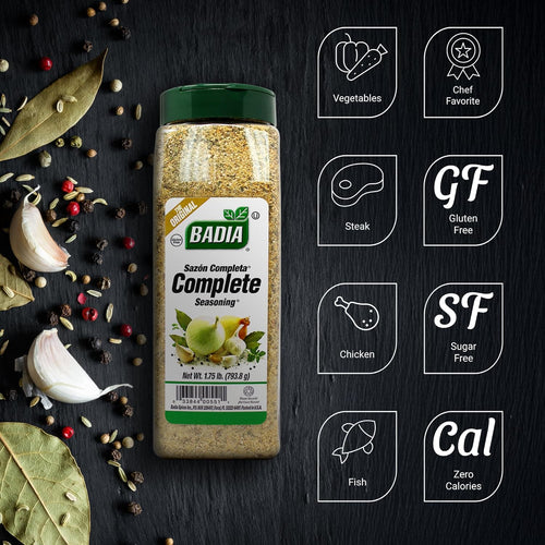 Complete Seasoning, 28Oz - All-Purpose Spice Blend of Garlic, Onion, Salt, Pepper, Herbs & Spices - Savory Signature Blend